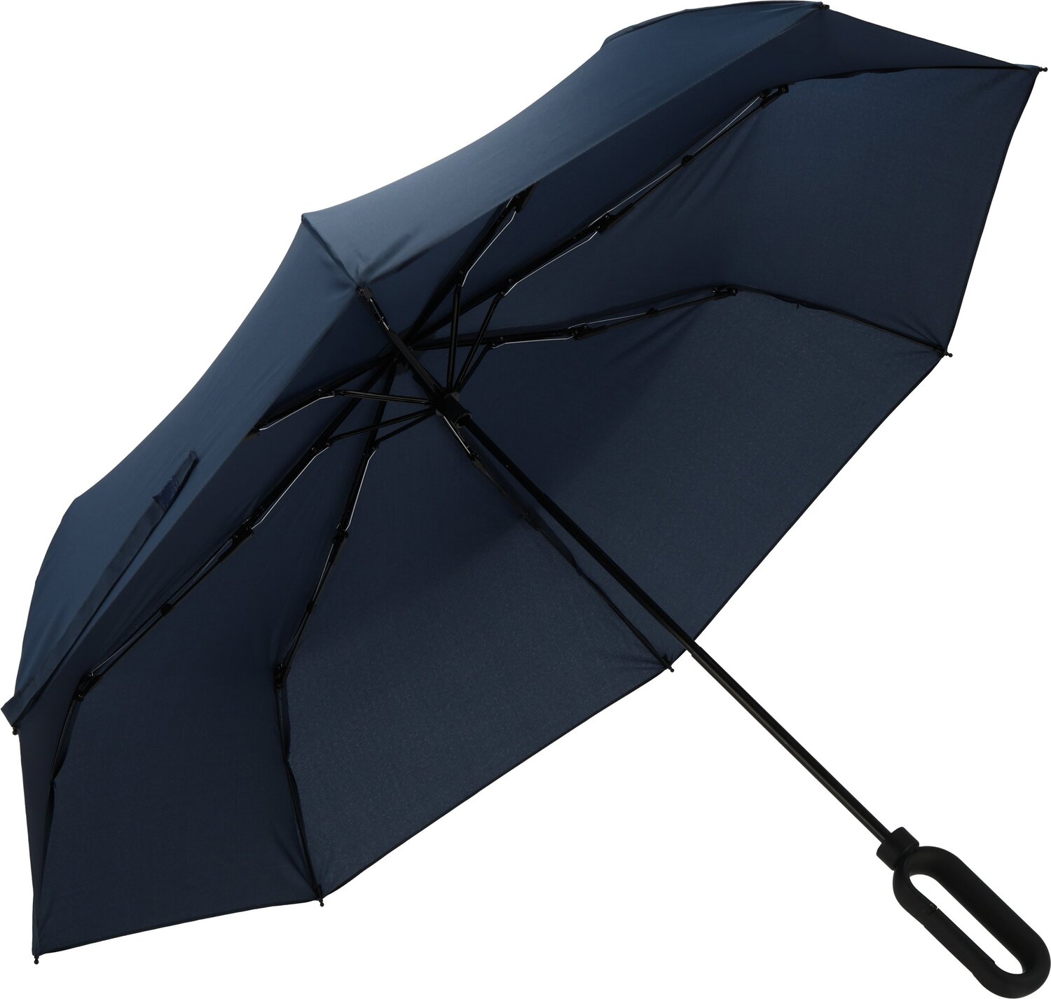 Parasol reklamowy manualny z karabińczykiem 98cm ERDING - Panel poniżej 100 cm z nadrukiem logo | VEBI - zdjęcie 19