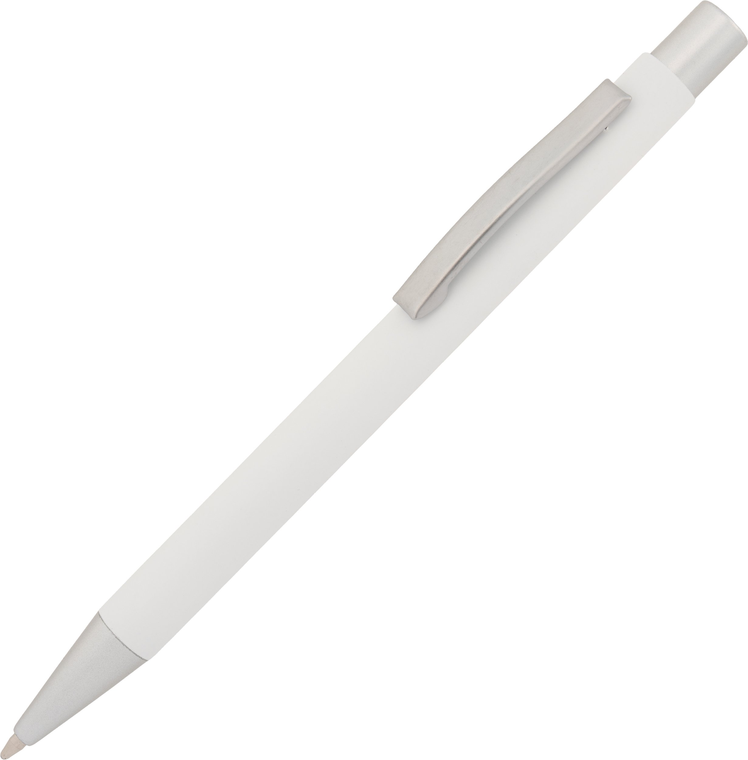 Długopis metalowy ABU DHABI z gumowym uchwytem