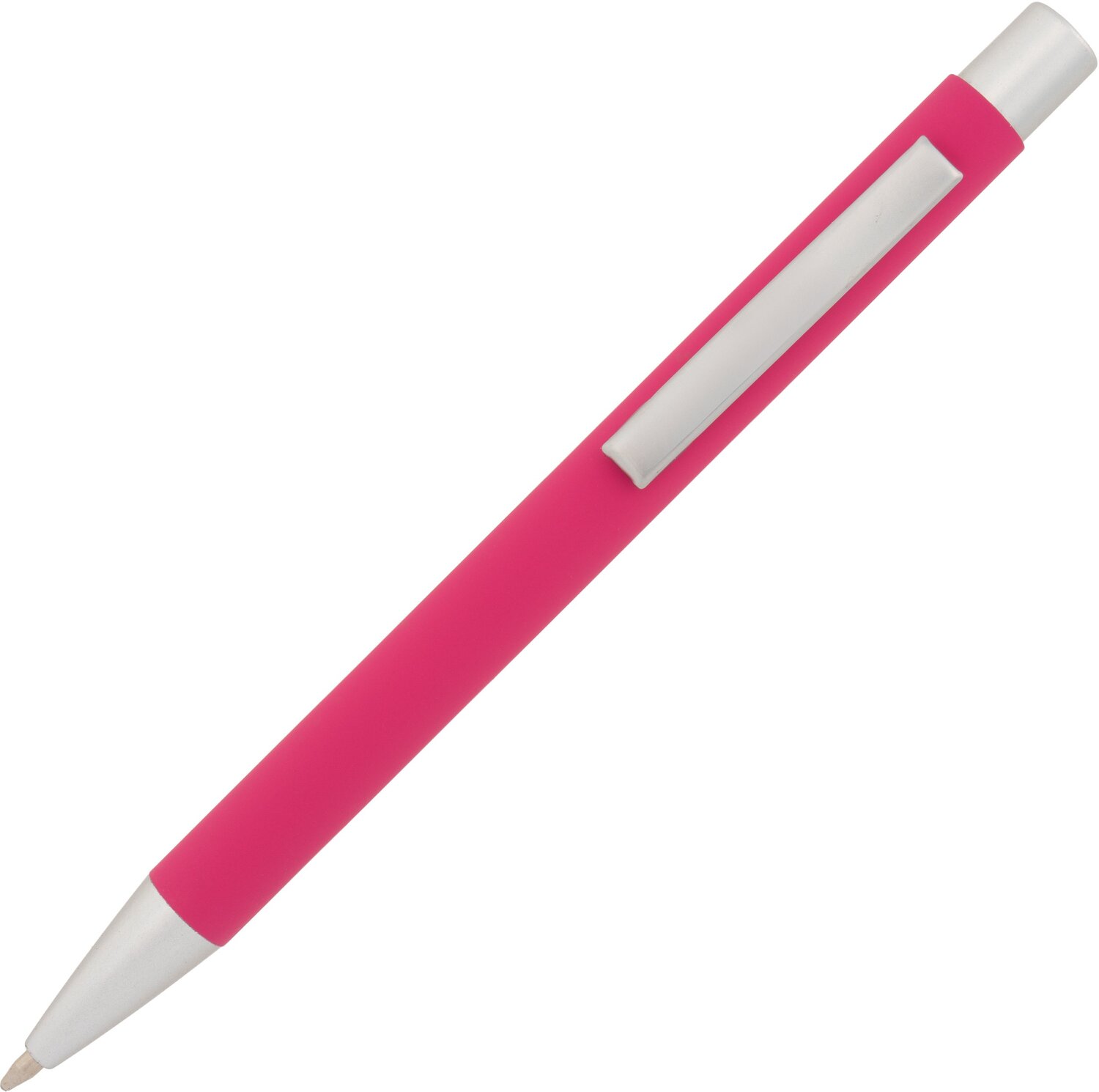 Długopis metalowy ABU DHABI z gumowym uchwytem - Długopisy metalowe z nadrukiem logo | VEBI - zdjęcie 112