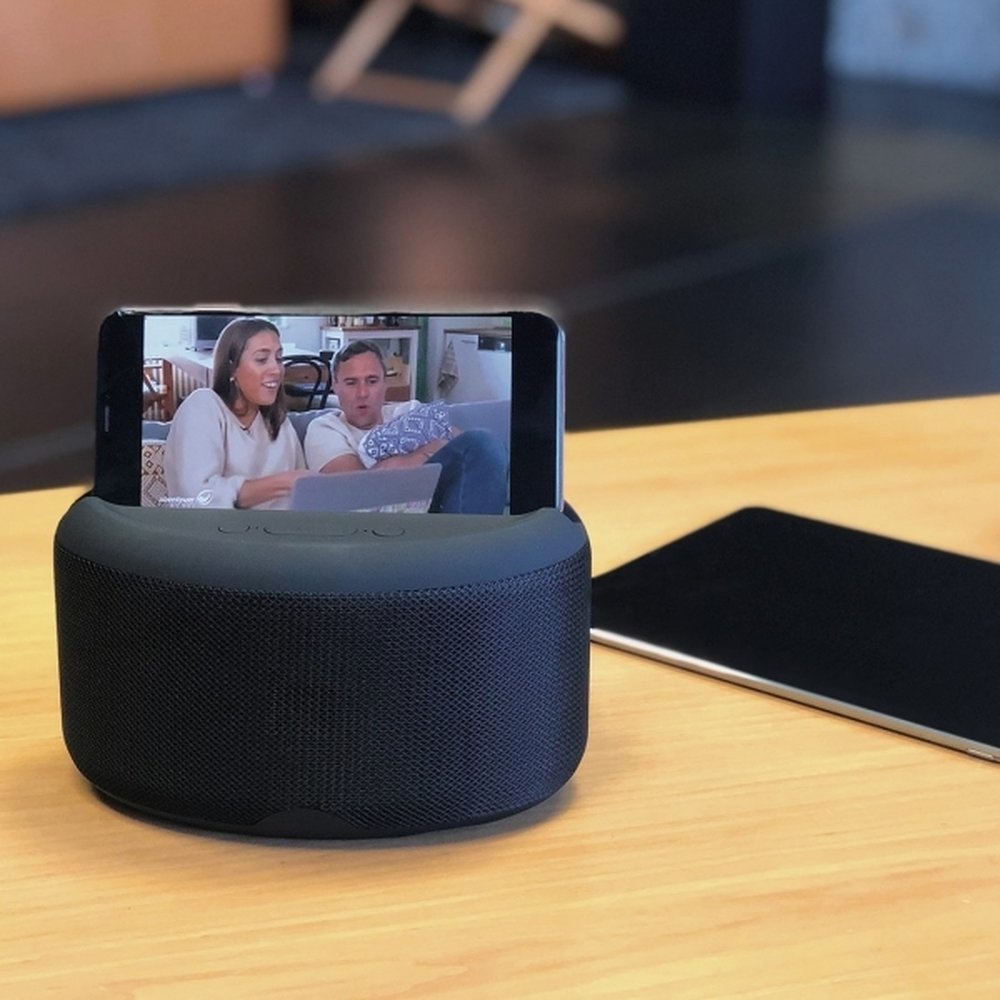 Głośnik Bluetooth MUSIC MAN z podstawką na telefon - zdjęcie 4