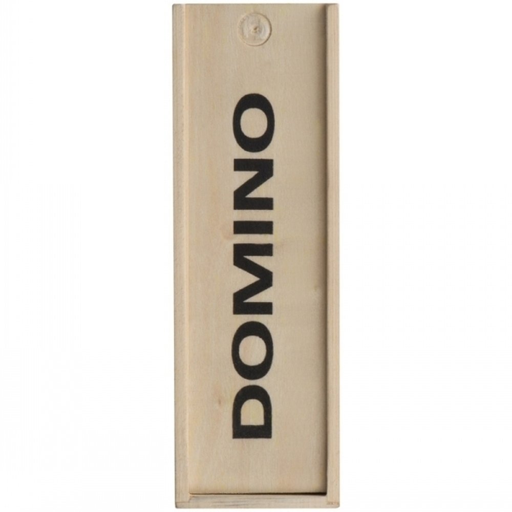 Drewniana gra domino KO SAMUI z grawerem logo