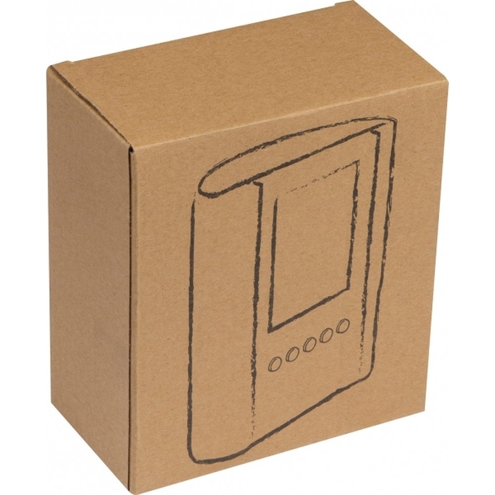 Wielofunkcyjny stojak biurkowy MADRID z zegarem i datownikiem - zdjęcie 3