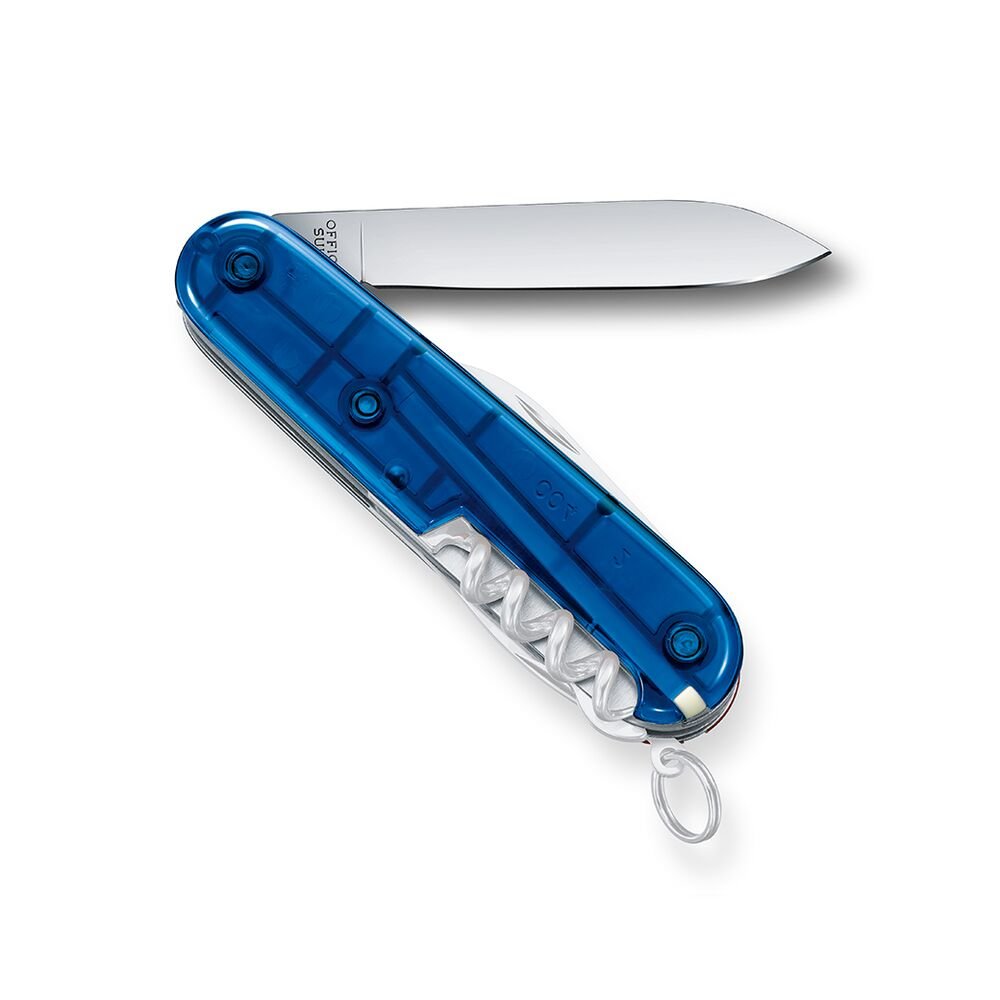 Scyzoryk Victorinox Climber - 15 funkcji w przezroczystej obudowie - Noże i scyzoryki z nadrukiem logo | VEBI - zdjęcie 7