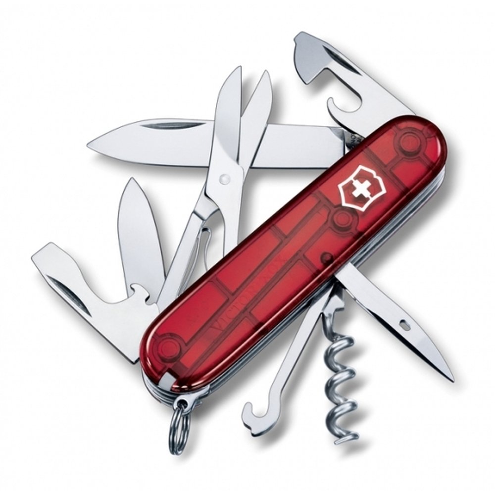 Scyzoryk Victorinox Climber - 15 funkcji w przezroczystej obudowie