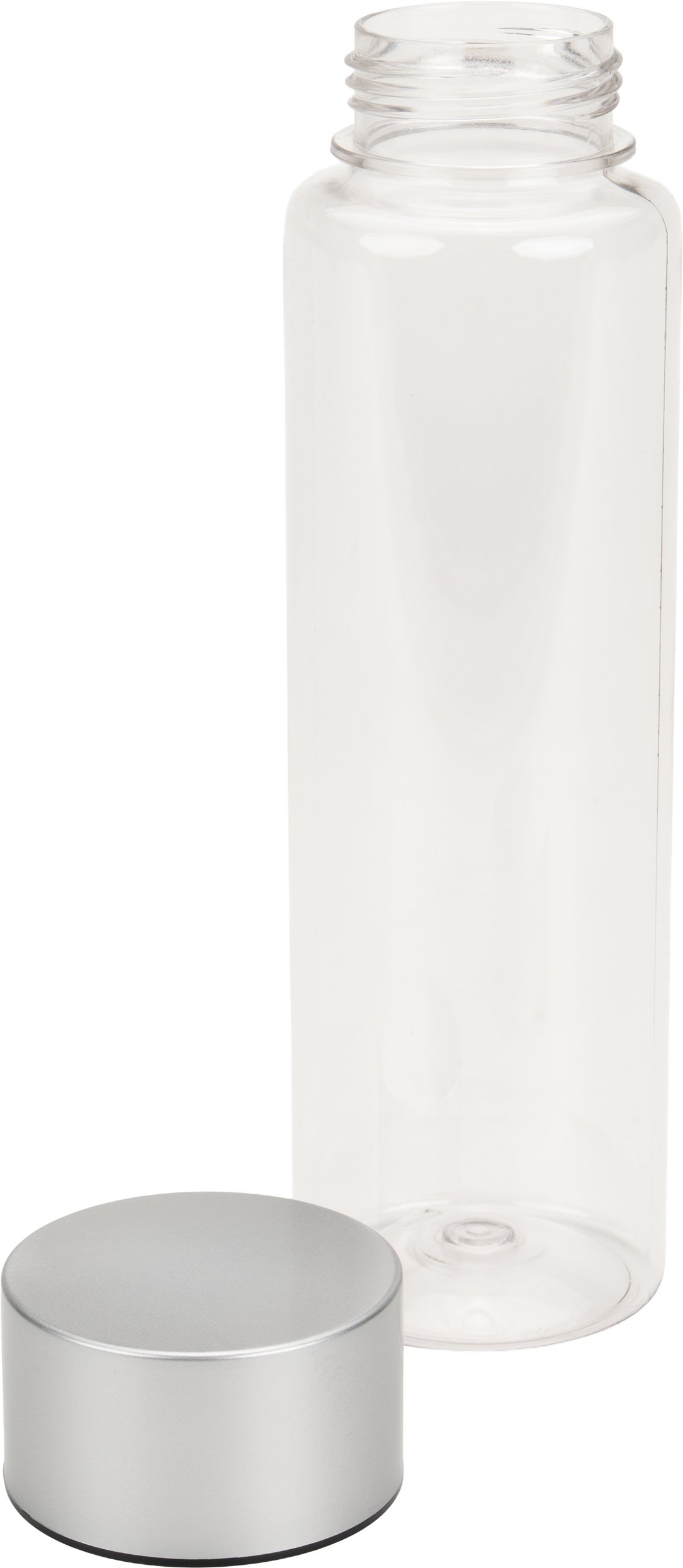 Butelka reklamowa z tritanu AVERSA 900ml - przezroczysta z aluminium - zdjęcie 2