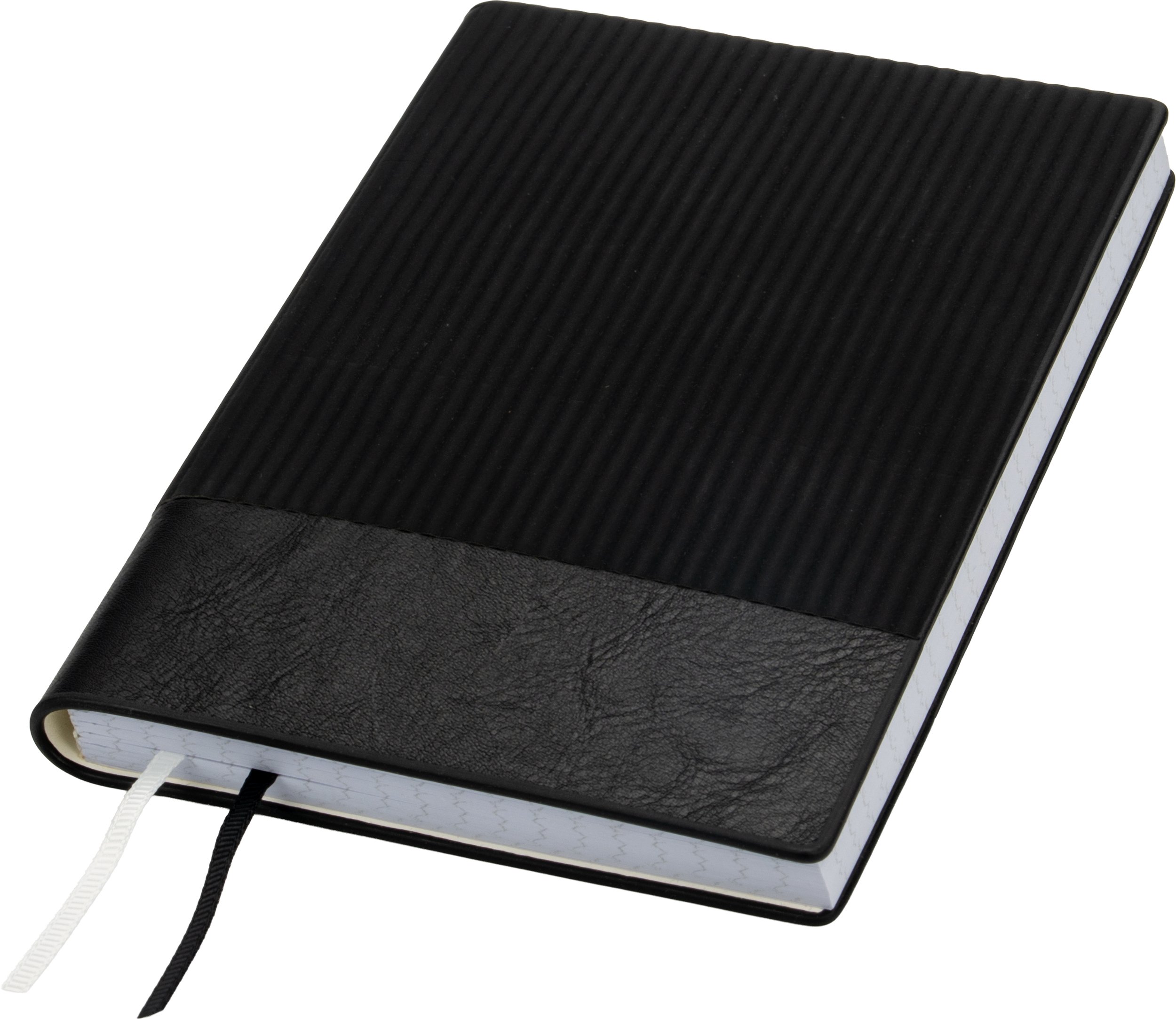 Notes A6 w kratkę ELVERUM - 160 stron z tasiemką zakładką