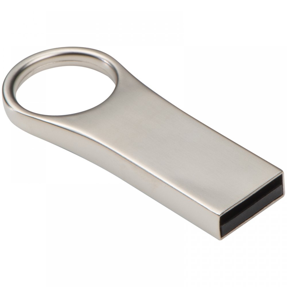 Metalowy pendrive 8GB - elegancki gadżet reklamowy USB 2.0 - Pamięci USB z nadrukiem logo | VEBI - zdjęcie 2