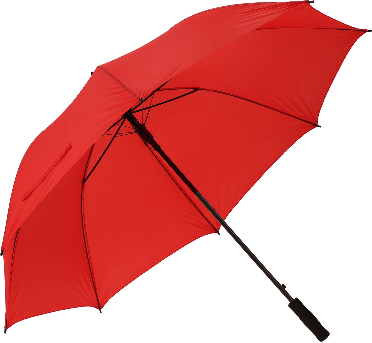 Parasol automatyczny SUEDERDEICH 130 cm z nadrukiem logo - Panel powyżej 110 cm z nadrukiem logo | VEBI