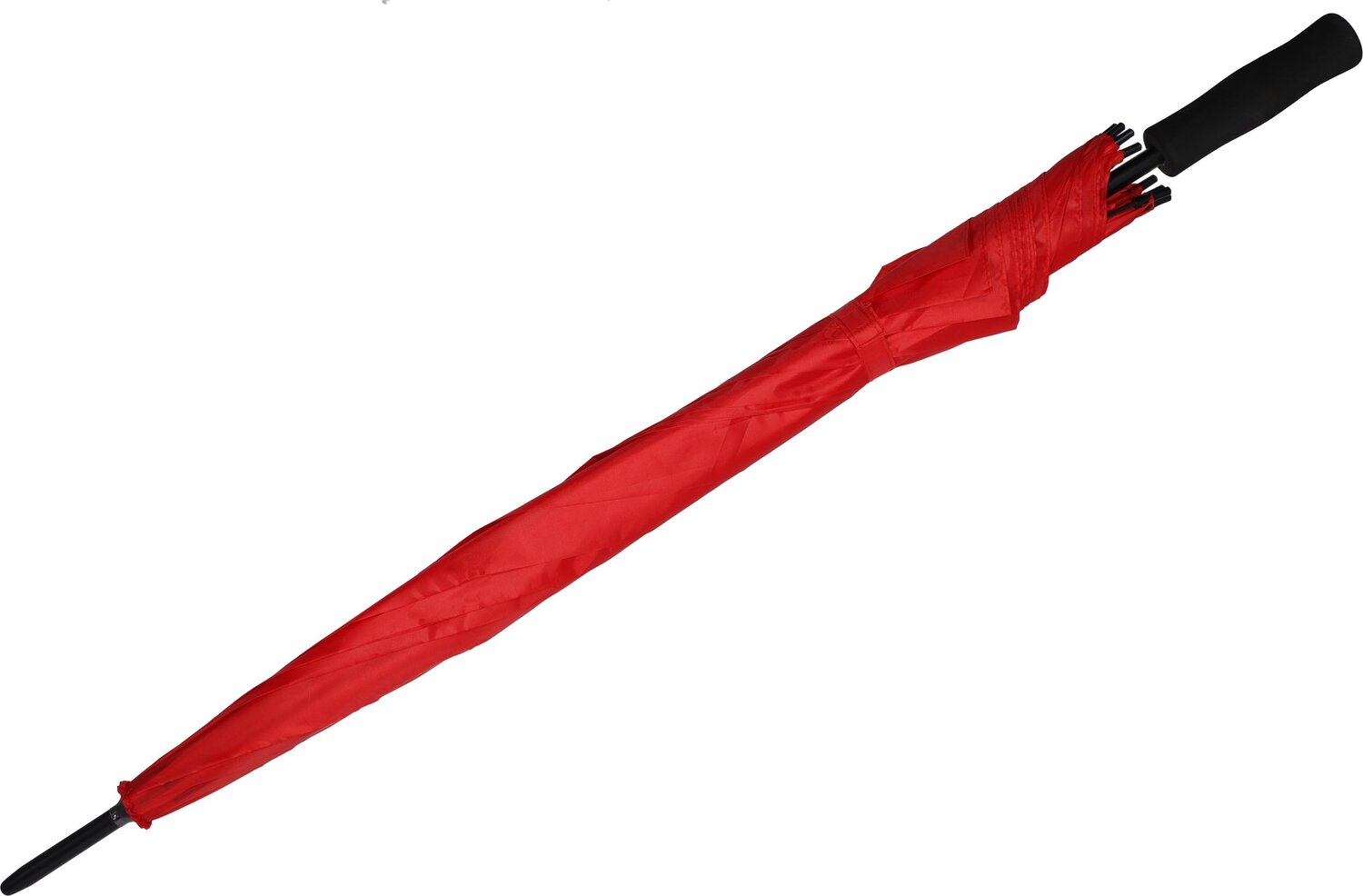 Parasol automatyczny SUEDERDEICH 130 cm z nadrukiem logo - Panel powyżej 110 cm z nadrukiem logo | VEBI - zdjęcie 4