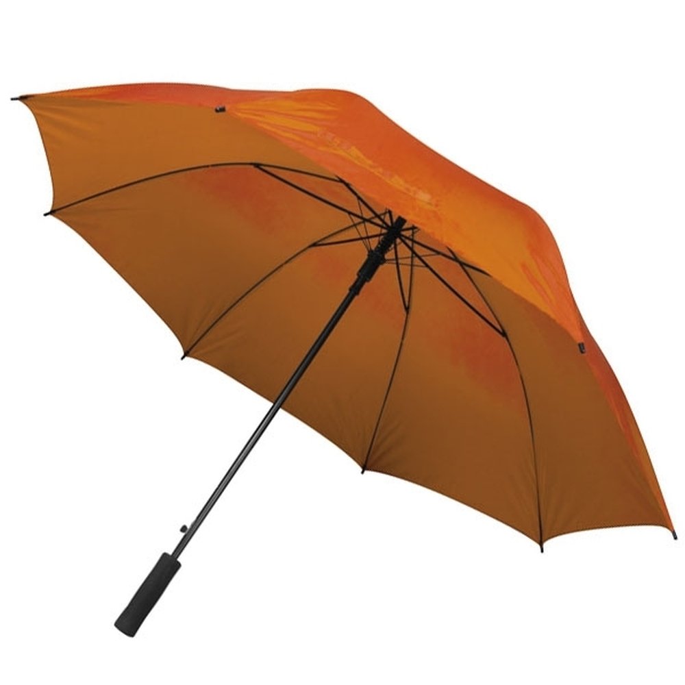 Parasol automatyczny SUEDERDEICH 130 cm z nadrukiem logo - Panel powyżej 110 cm z nadrukiem logo | VEBI - zdjęcie 17