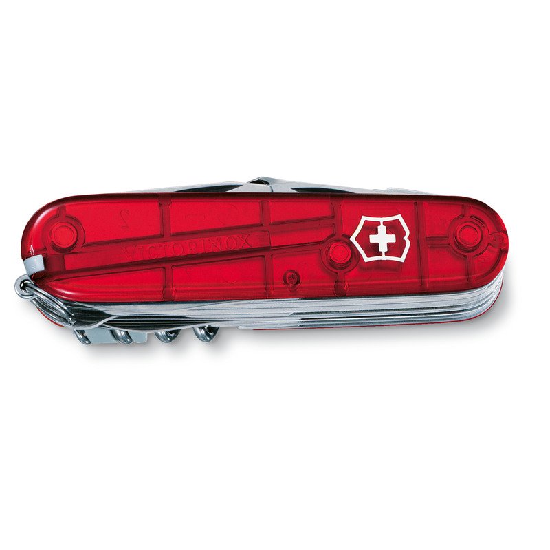 Szwajcarski scyzoryk SwissChamp 33 narzędzia - transparentny Victorinox - zdjęcie 2