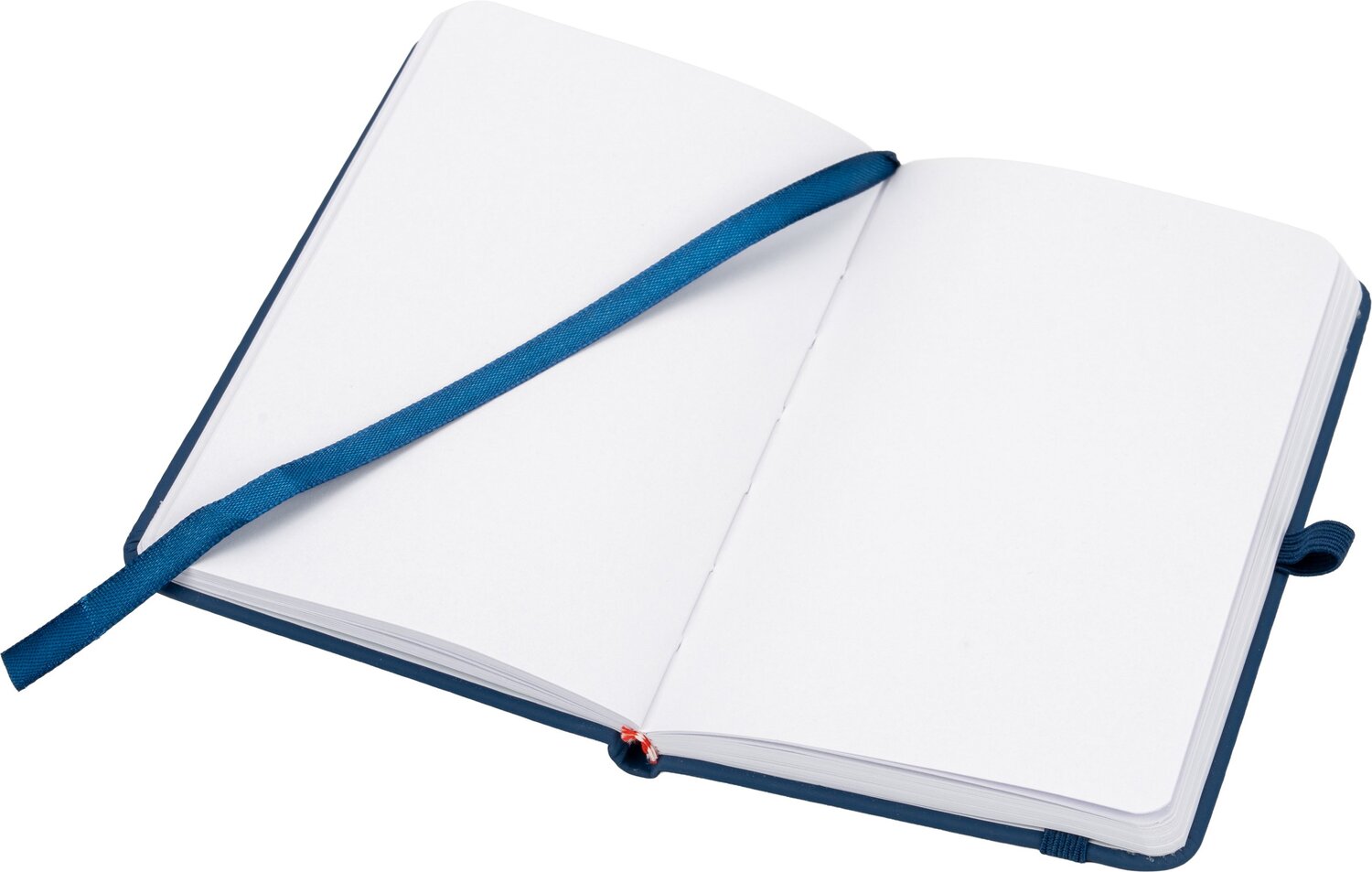 Notes A6 z gładkimi kartkami LUBECK - 190 stron z gumką - Notatniki i notesy z nadrukiem logo | VEBI - zdjęcie 55