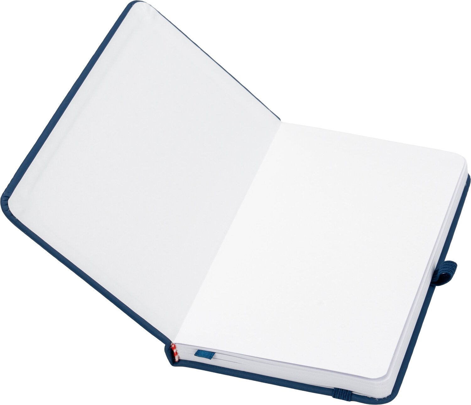 Notes A6 z gładkimi kartkami LUBECK - 190 stron z gumką - Notatniki i notesy z nadrukiem logo | VEBI - zdjęcie 56