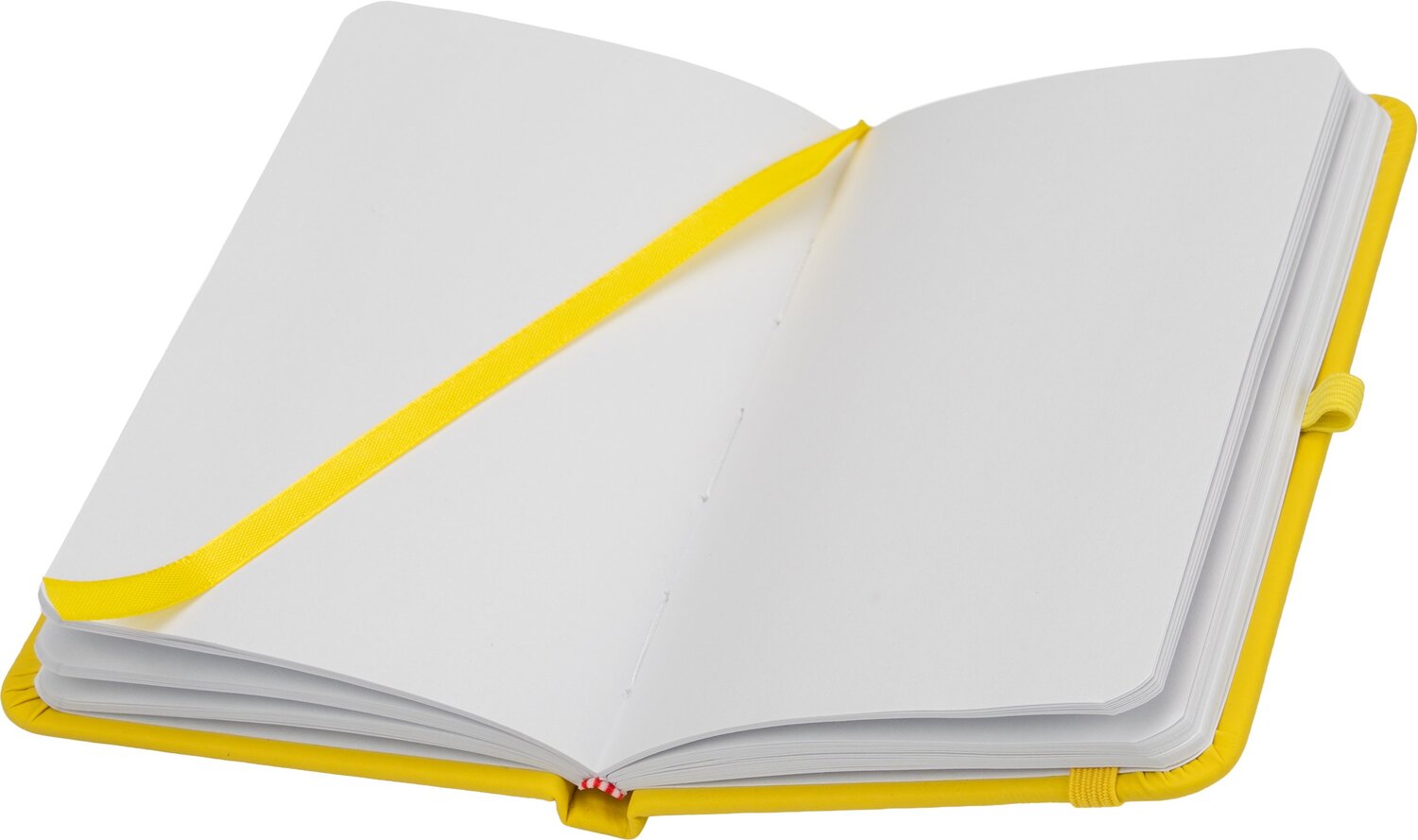 Notes A6 z gładkimi kartkami LUBECK - 190 stron z gumką - Notatniki i notesy z nadrukiem logo | VEBI - zdjęcie 111
