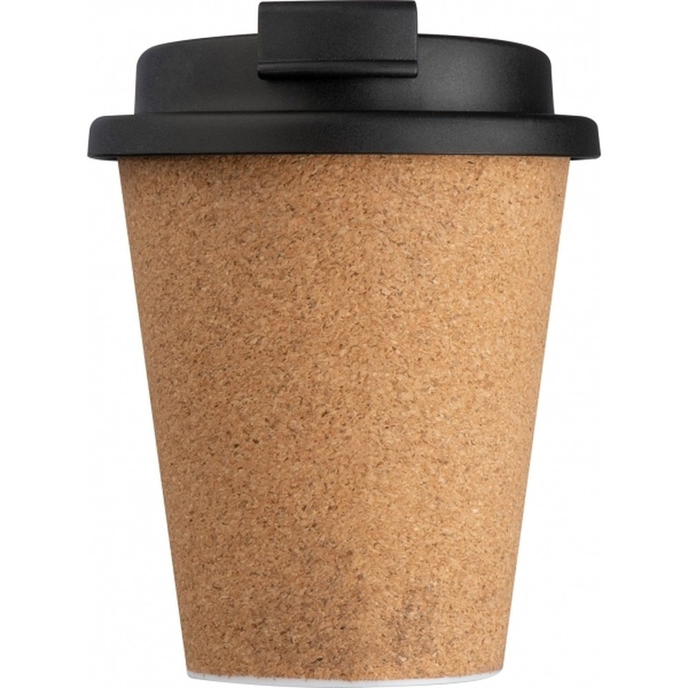 Kubek korkowy z logo ANDENNE 350ml - ekologiczny gadżet firmowy - zdjęcie 2