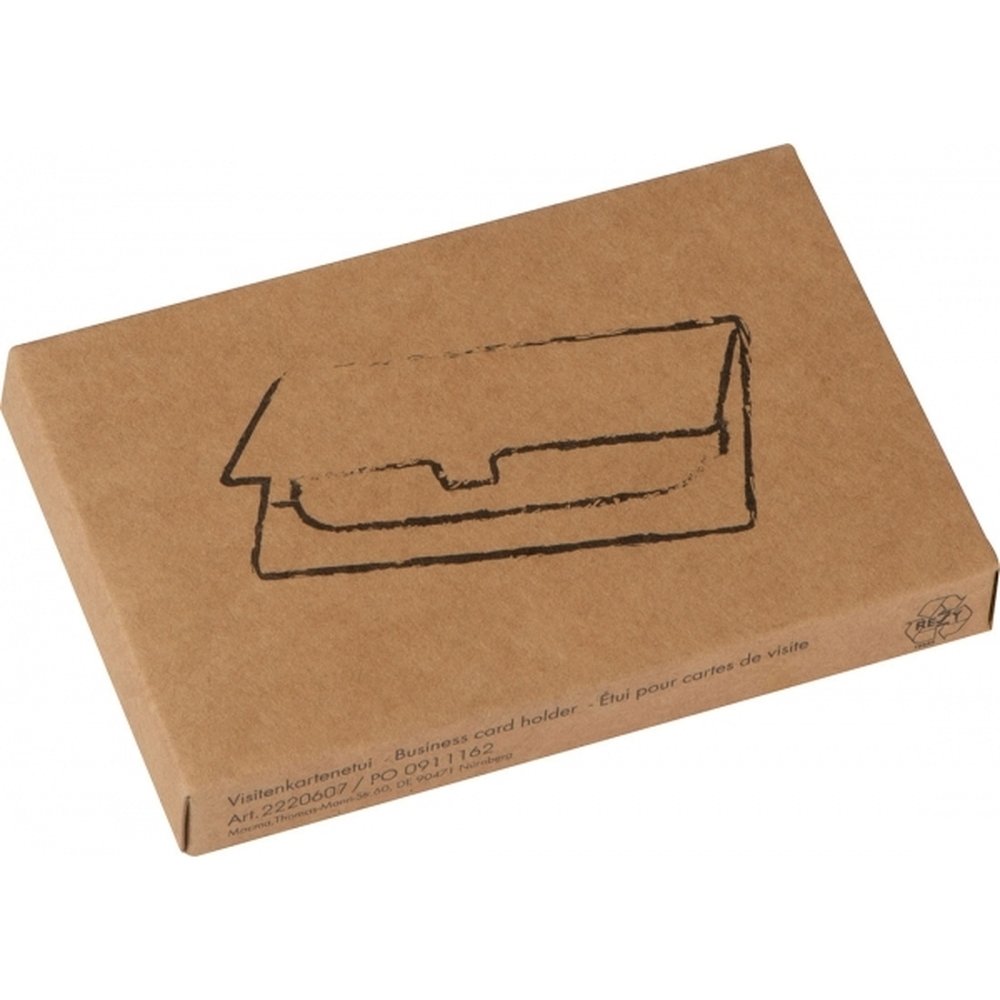 Metalowe etui na wizytówki CORNWALL z grawerem - zdjęcie 4