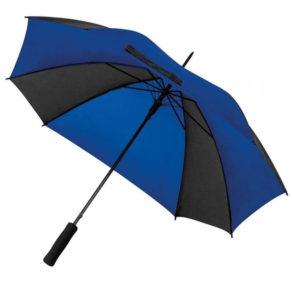 Parasol automatyczny dwukolorowy Ghent 89 cm - z nadrukiem - Panel poniżej 100 cm z nadrukiem logo | VEBI - zdjęcie 11