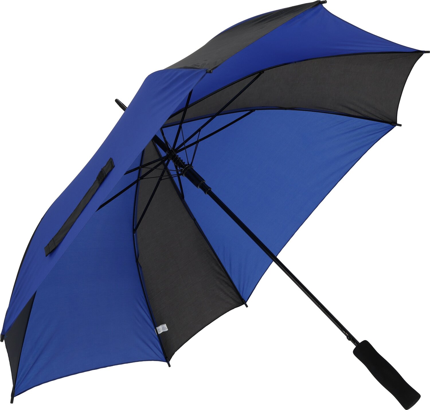 Parasol automatyczny dwukolorowy Ghent 89 cm - z nadrukiem - Panel poniżej 100 cm z nadrukiem logo | VEBI - zdjęcie 6