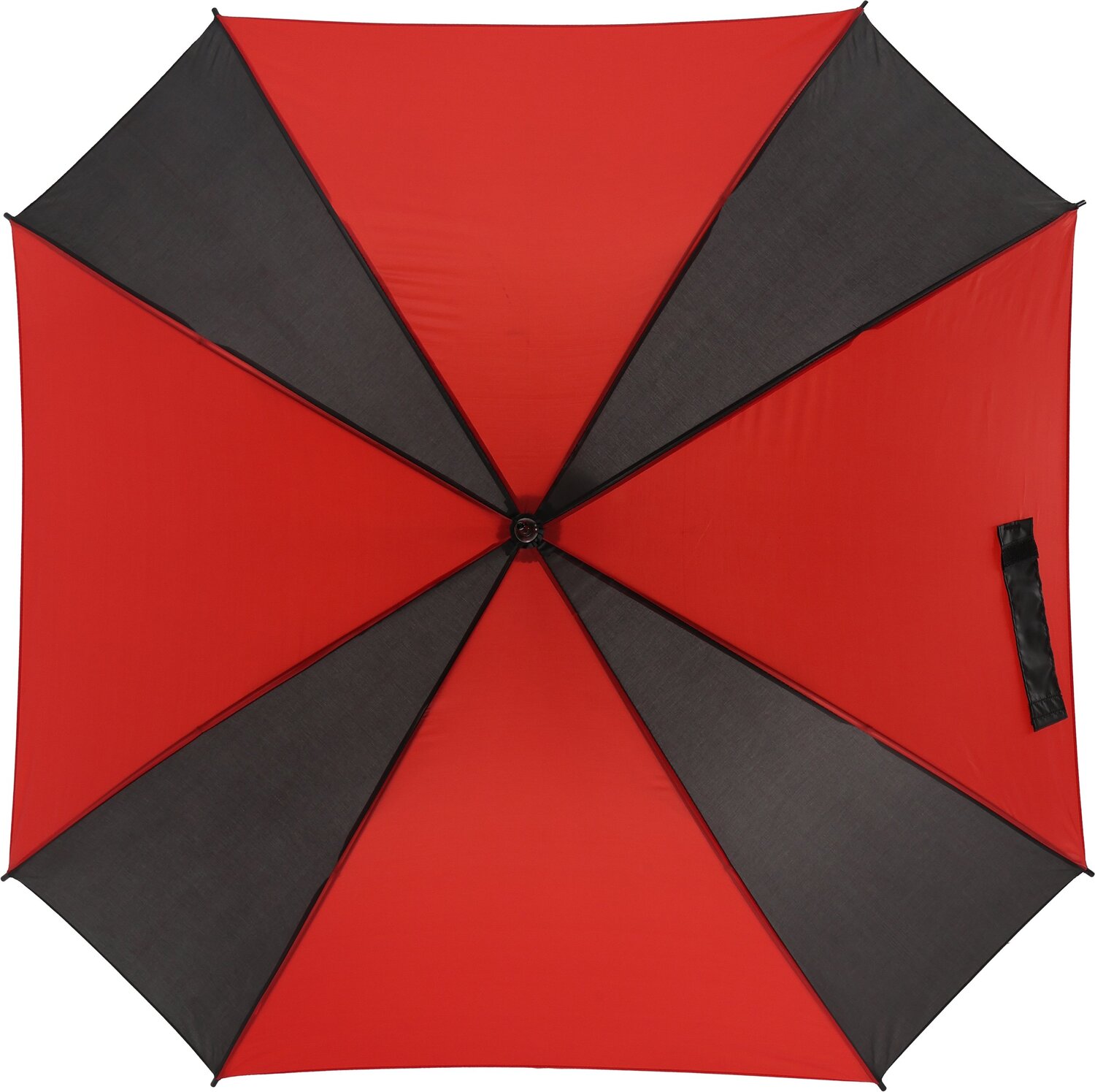 Parasol automatyczny dwukolorowy Ghent 89 cm - z nadrukiem - Panel poniżej 100 cm z nadrukiem logo | VEBI - zdjęcie 3