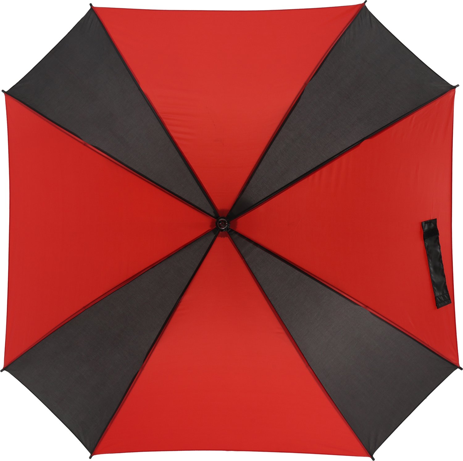Parasol automatyczny dwukolorowy Ghent 89 cm - z nadrukiem - Panel poniżej 100 cm z nadrukiem logo | VEBI - zdjęcie 3