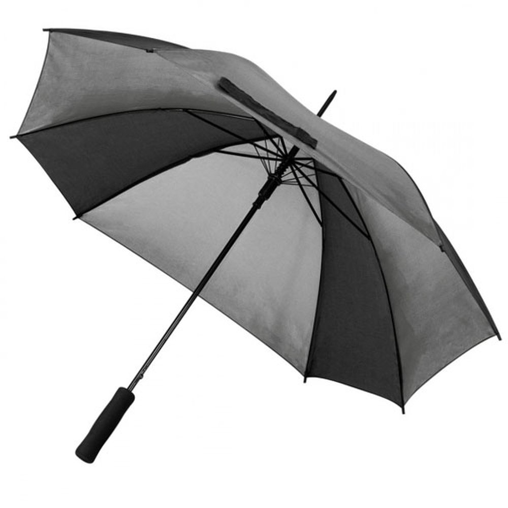 Parasol automatyczny dwukolorowy Ghent 89 cm - z nadrukiem - Panel poniżej 100 cm z nadrukiem logo | VEBI - zdjęcie 17