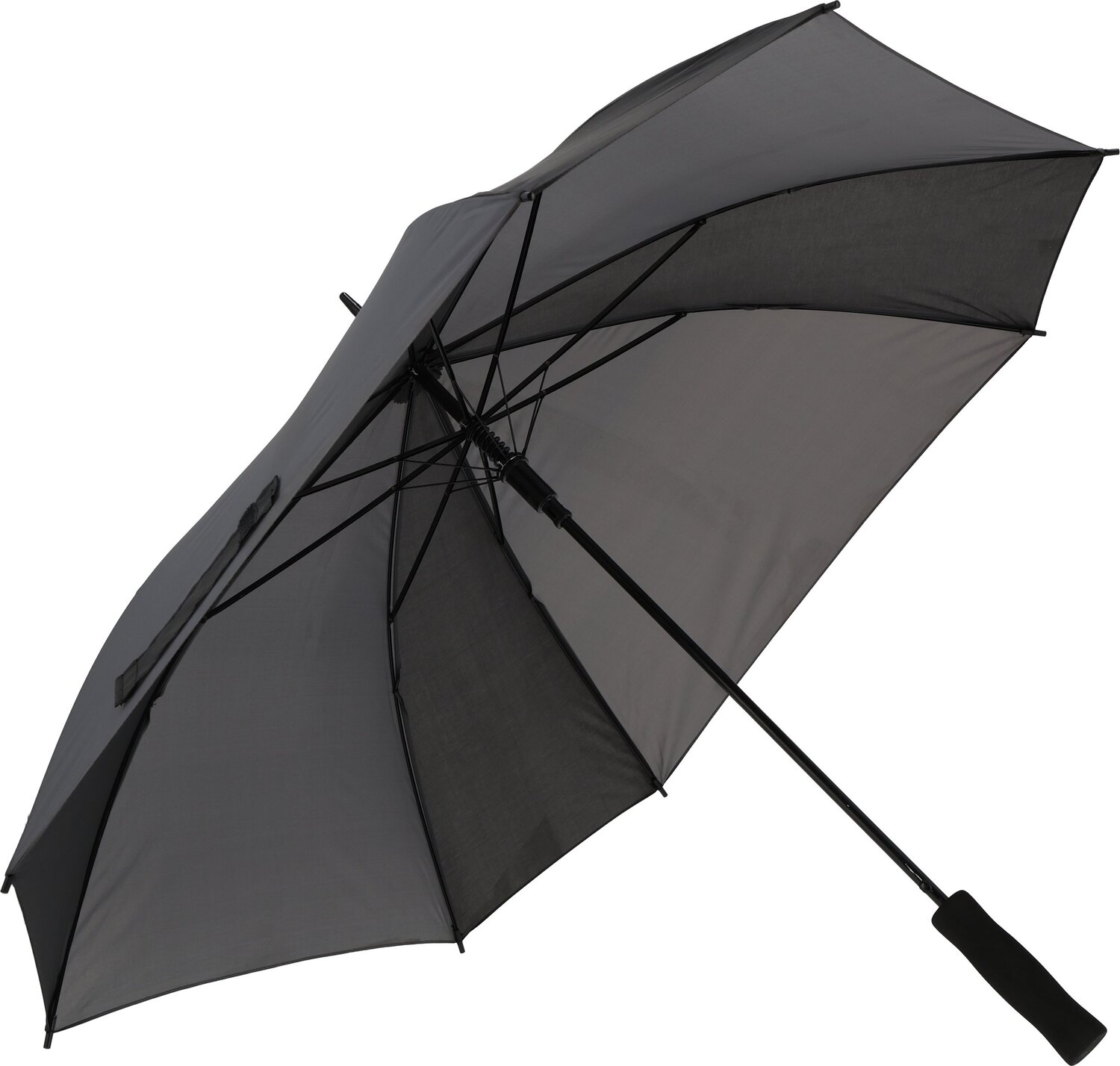 Parasol automatyczny dwukolorowy Ghent 89 cm - z nadrukiem - Panel poniżej 100 cm z nadrukiem logo | VEBI - zdjęcie 12