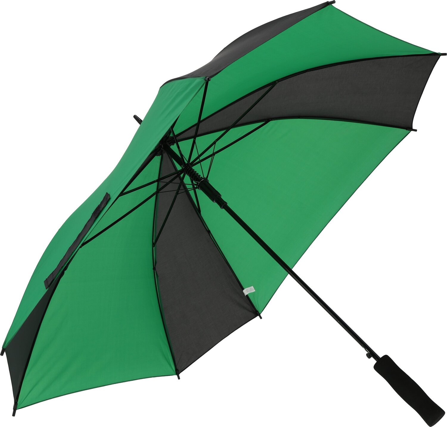 Parasol automatyczny dwukolorowy Ghent 89 cm - z nadrukiem - Panel poniżej 100 cm z nadrukiem logo | VEBI - zdjęcie 18