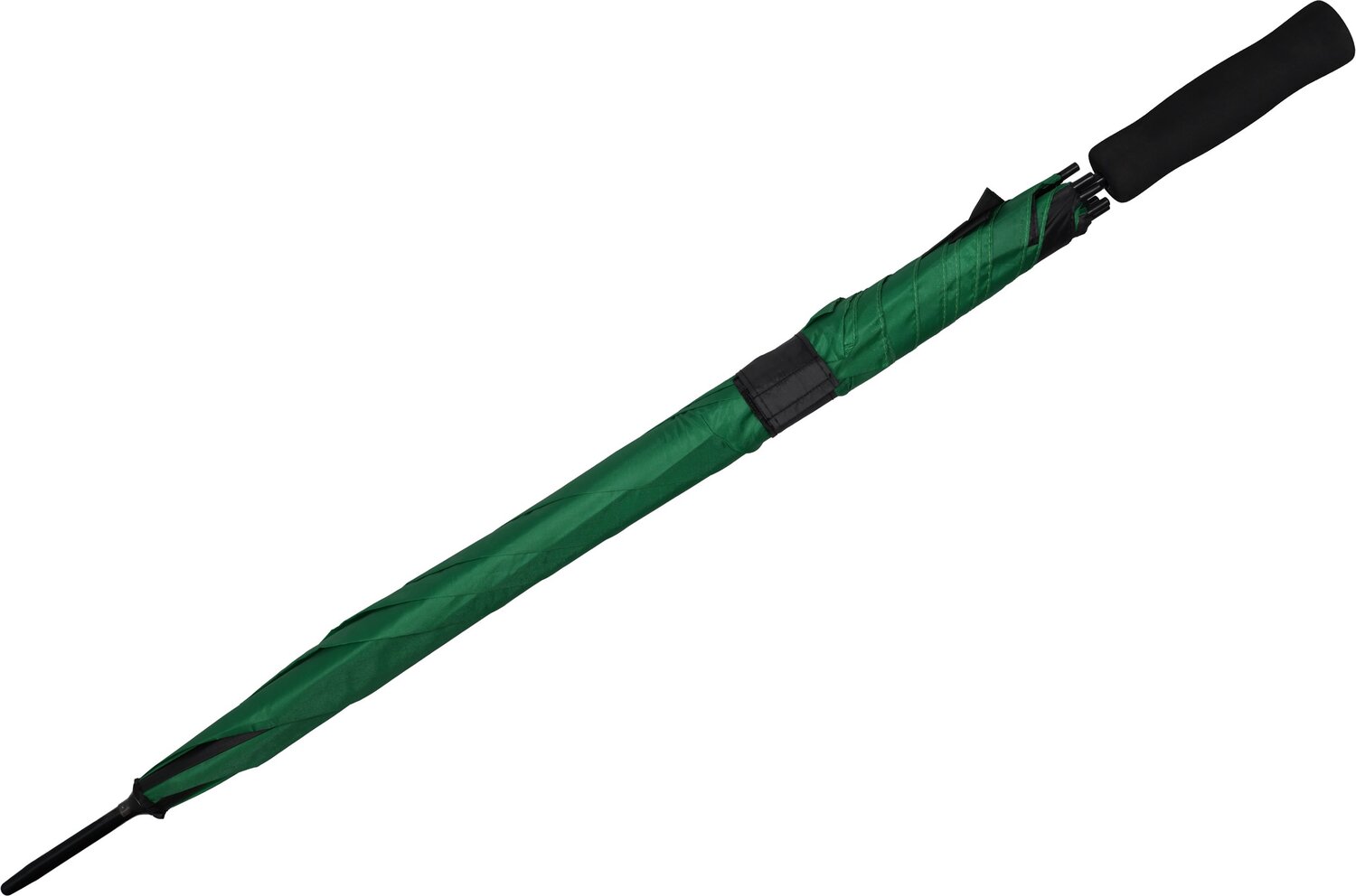 Parasol automatyczny dwukolorowy Ghent 89 cm - z nadrukiem - Panel poniżej 100 cm z nadrukiem logo | VEBI - zdjęcie 21