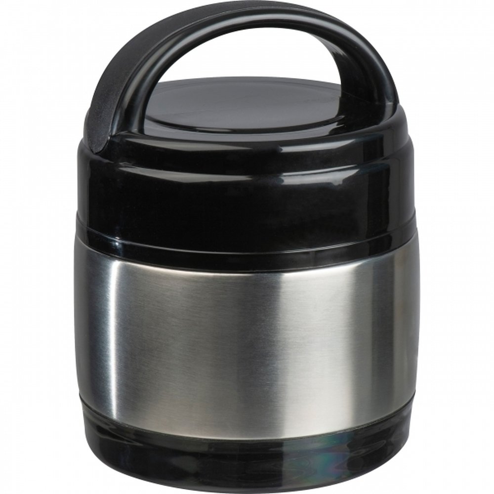 Termiczny lunch box ze stali nierdzewnej 1000ml z przegródką - zdjęcie 3