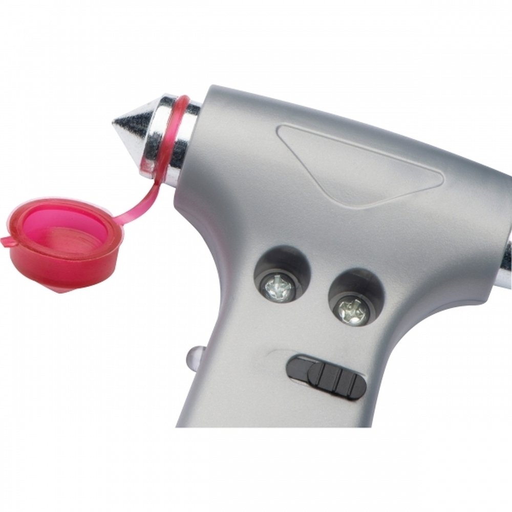 Młotek ratunkowy VALENCIA z LED i nożem do pasów - zdjęcie 3