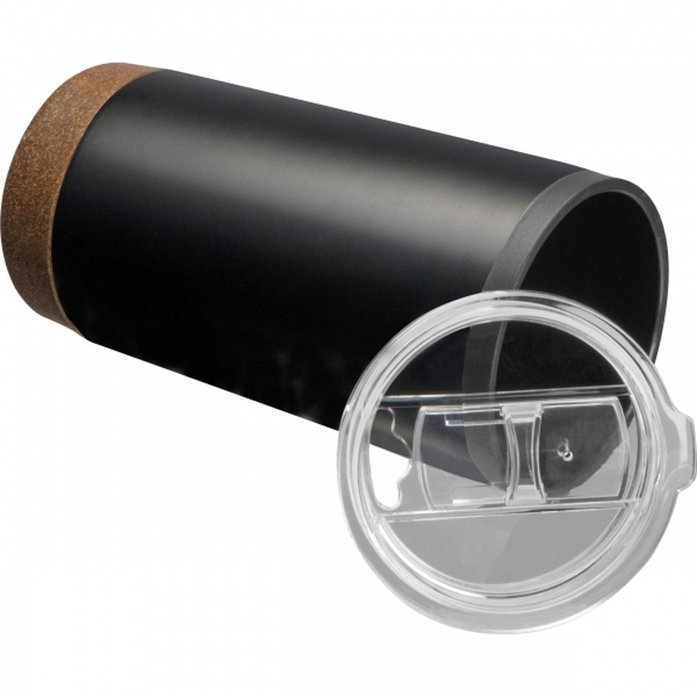 Kubek termiczny ze stali z korkiem SIBENIK 600ml - zdjęcie 2