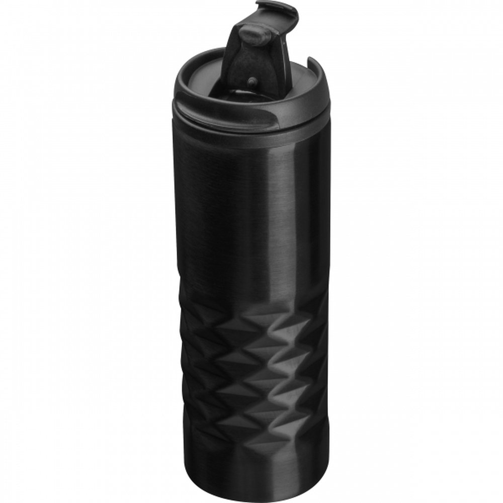 Stalowy kubek termiczny z logo 500ml - gadżet firmowy - zdjęcie 2