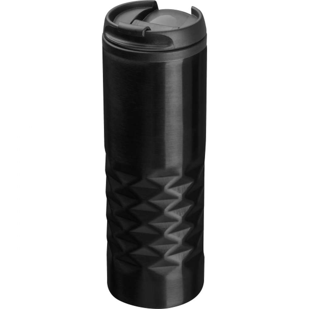 Stalowy kubek termiczny z logo 500ml - gadżet firmowy - zdjęcie 4