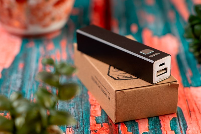 Metalowy Power Bank 2200 mAh - przenośna ładowarka reklamowa - Power banki z nadrukiem logo | VEBI - zdjęcie 24