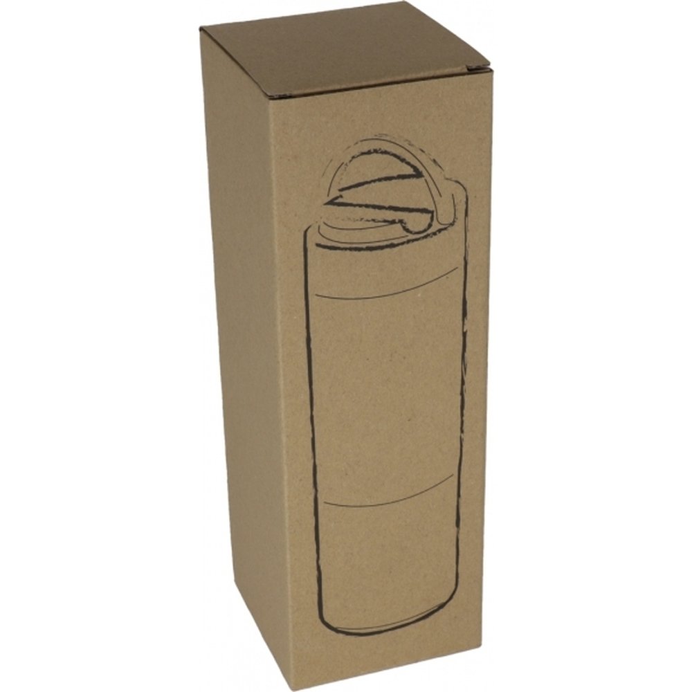Butelka termiczna miedziano-bambusowa ANAHEIM 500ml - Kubki i butelki termiczne z nadrukiem logo | VEBI - zdjęcie 4