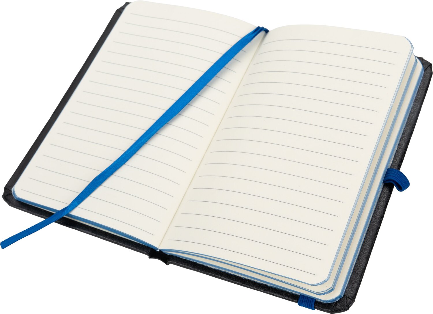 Notes A6 ROSTOCK – elegancki notatnik w linie z miejscem na długopis - Notatniki i notesy z nadrukiem logo | VEBI - zdjęcie 22