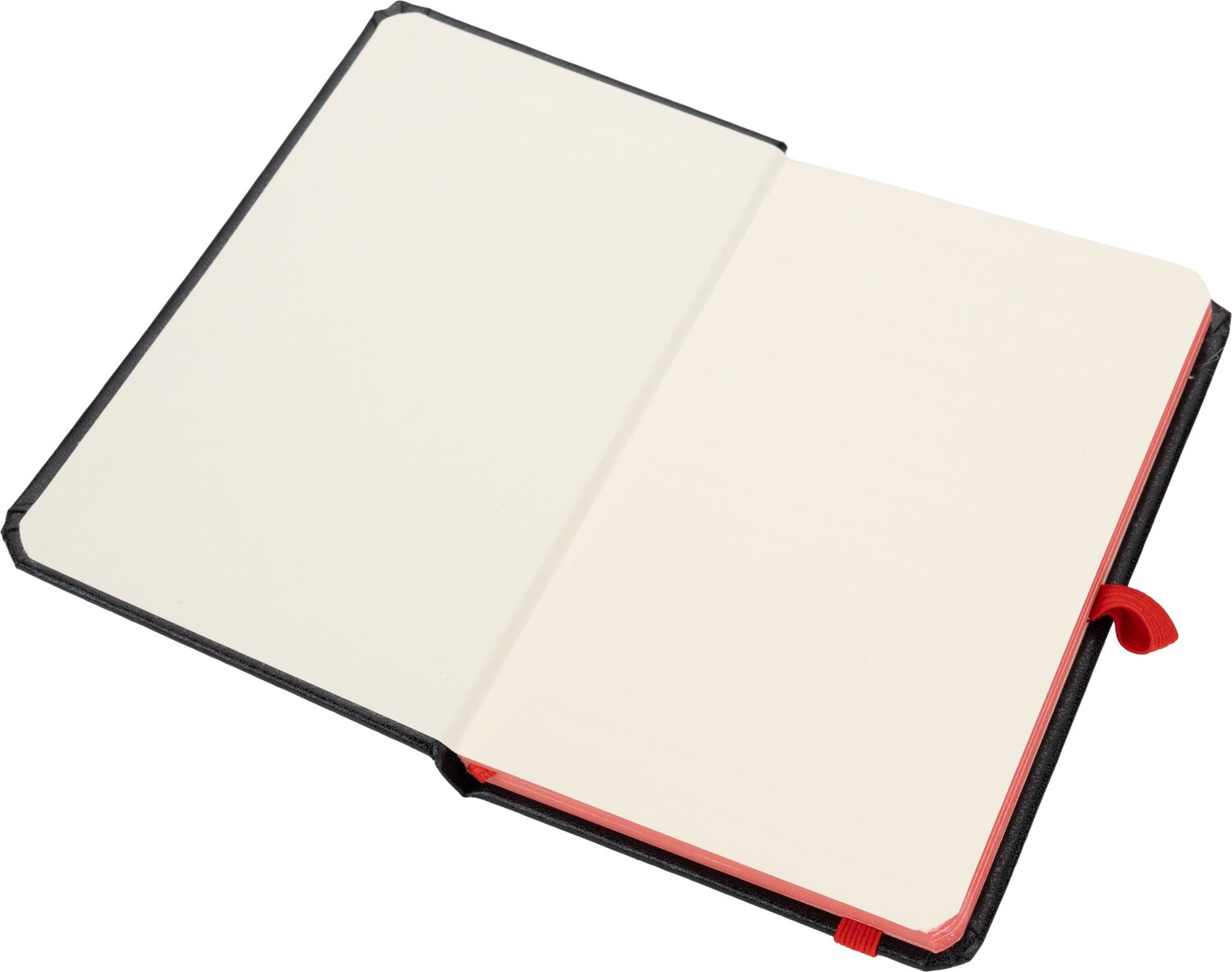 Notes A6 ROSTOCK – elegancki notatnik w linie z miejscem na długopis - Notatniki i notesy z nadrukiem logo | VEBI - zdjęcie 3