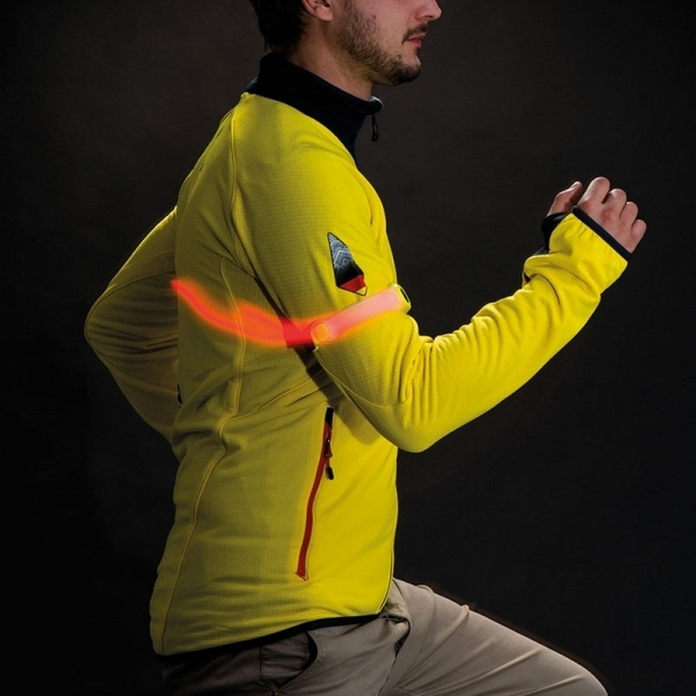 Opaska LED na rękę PITTSBURGH - świetlna bezpieczeństwo - zdjęcie 4