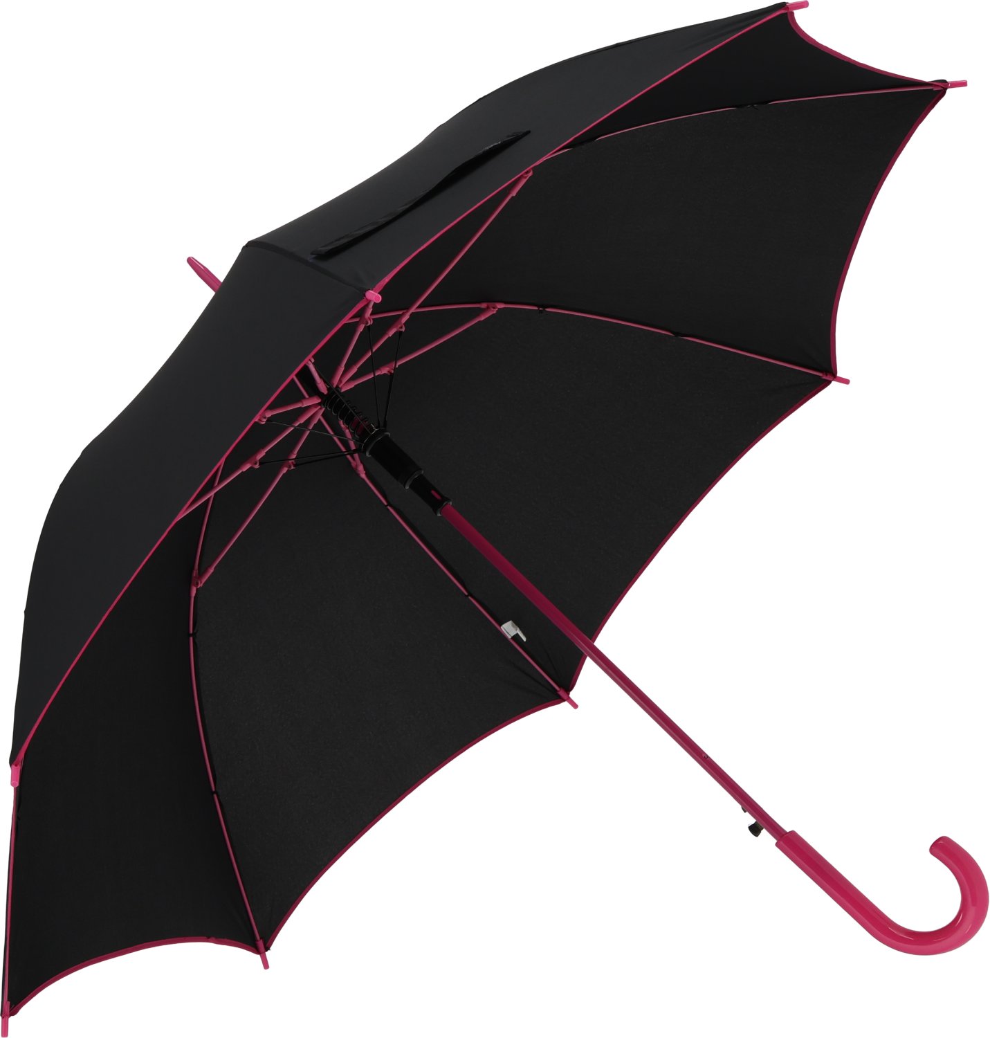 Parasol automatyczny PARIS Ø103 cm - kolorowy z logo firmy - Panel od 100 do 110 cm z nadrukiem logo | VEBI - zdjęcie 6