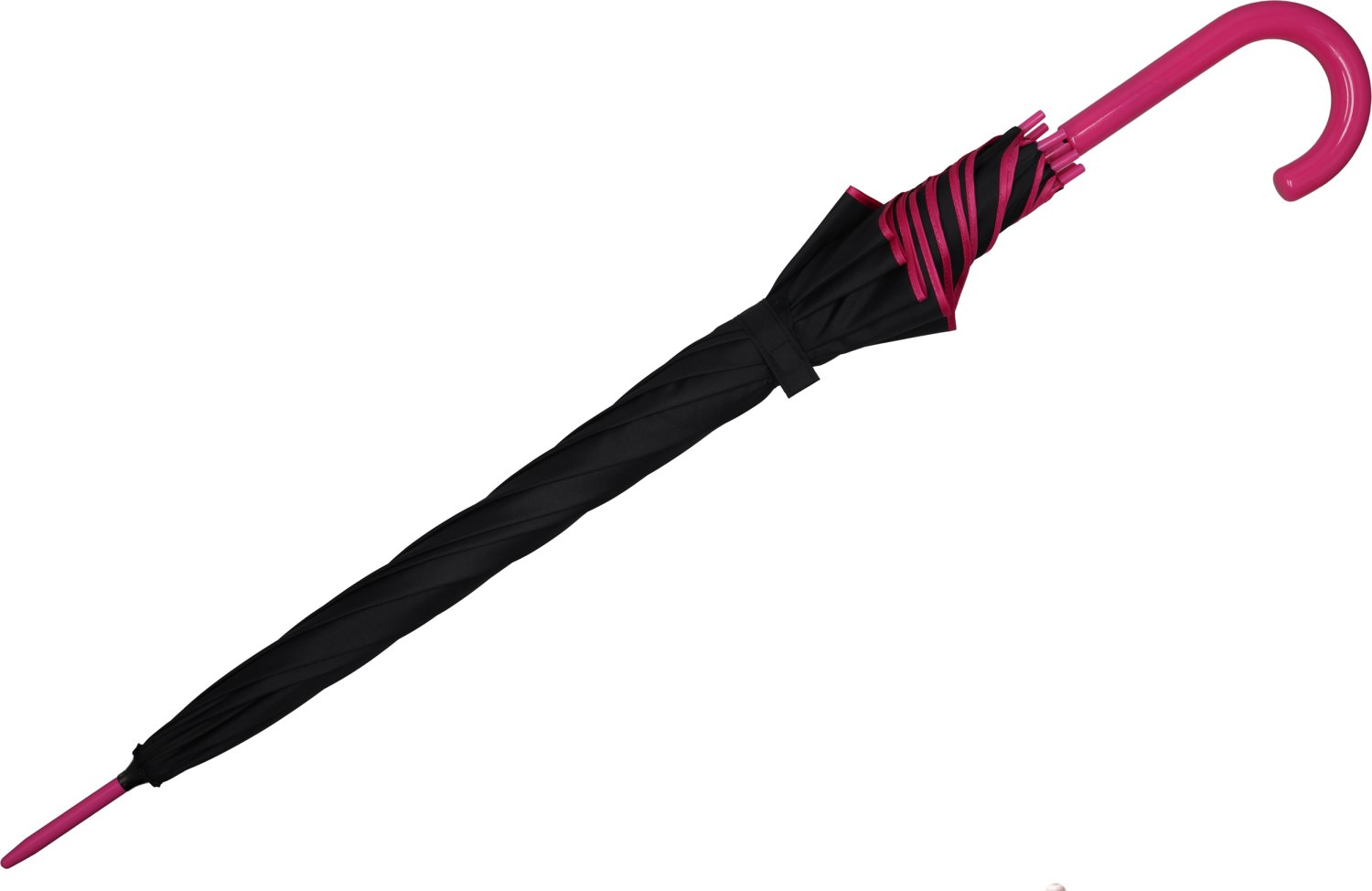 Parasol automatyczny PARIS Ø103 cm - kolorowy z logo firmy - Panel od 100 do 110 cm z nadrukiem logo | VEBI - zdjęcie 9