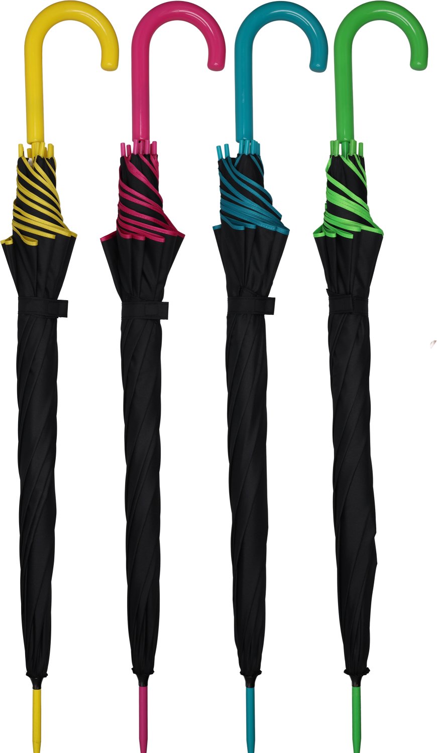 Parasol automatyczny PARIS Ø103 cm - kolorowy z logo firmy - Panel od 100 do 110 cm z nadrukiem logo | VEBI - zdjęcie 10