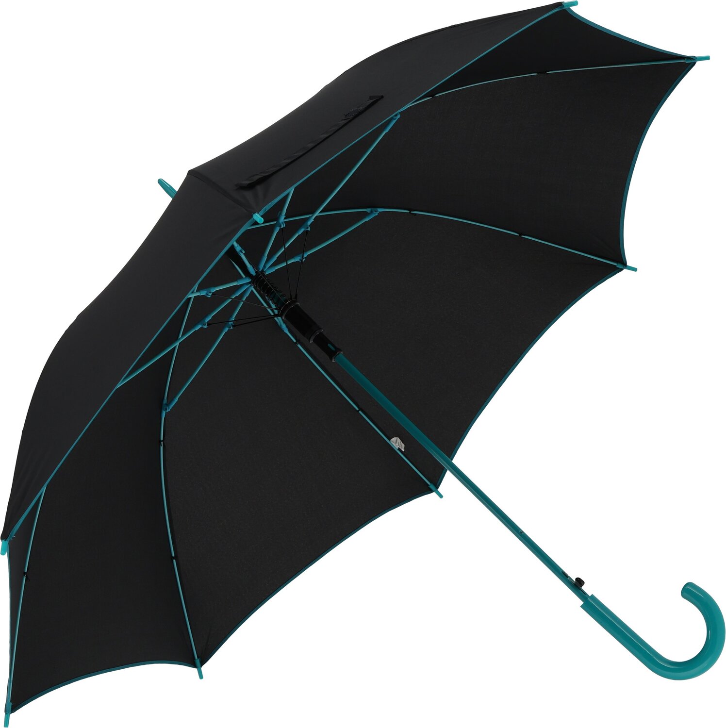 Parasol automatyczny PARIS Ø103 cm - kolorowy z logo firmy - Panel od 100 do 110 cm z nadrukiem logo | VEBI - zdjęcie 16