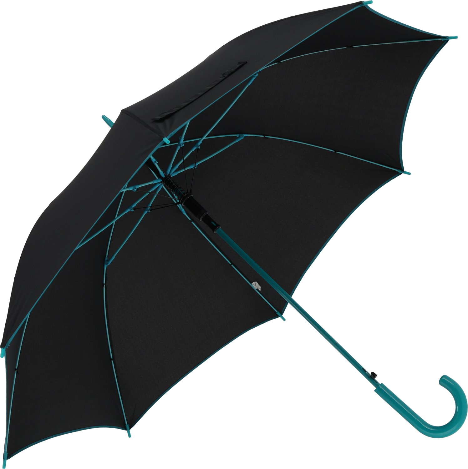 Parasol automatyczny PARIS Ø103 cm - kolorowy z logo firmy - Panel od 100 do 110 cm z nadrukiem logo | VEBI - zdjęcie 11