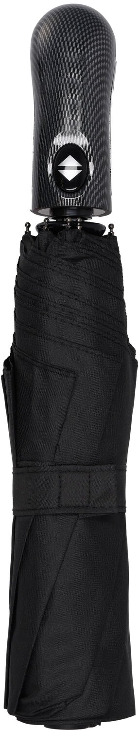 Parasol automatyczny Bixby 96cm - wygodny gadżet firmowy - Panel poniżej 100 cm z nadrukiem logo | VEBI - zdjęcie 5