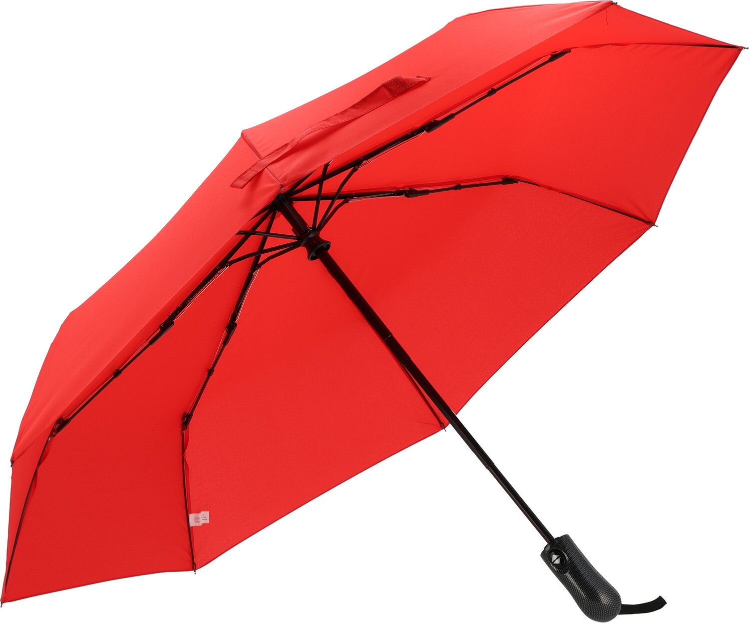 Parasol automatyczny Bixby 96cm - wygodny gadżet firmowy - Panel poniżej 100 cm z nadrukiem logo | VEBI - zdjęcie 7