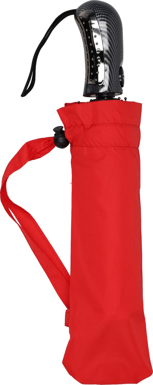 Parasol automatyczny Bixby 96cm - wygodny gadżet firmowy - Panel poniżej 100 cm z nadrukiem logo | VEBI - zdjęcie 10