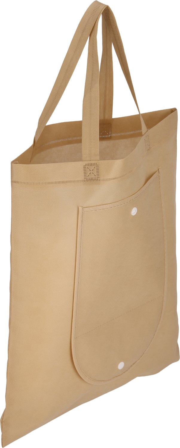 Składana torba ekologiczna z nadrukiem - San Bernardino 80g - Torby non-woven z nadrukiem logo | VEBI