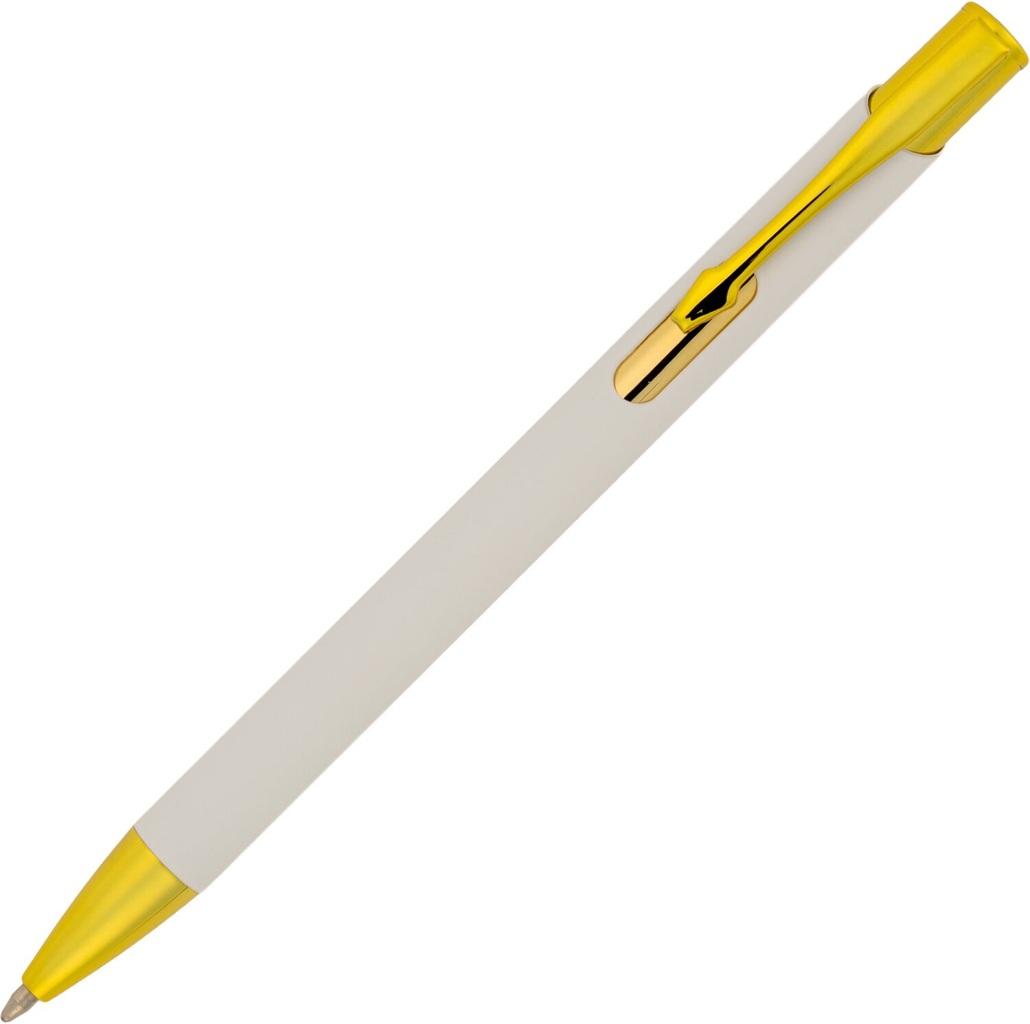 Długopis metalowy GLENDALE - elegancja w kolorze soft touch - Soft touch z nadrukiem logo | VEBI - zdjęcie 2