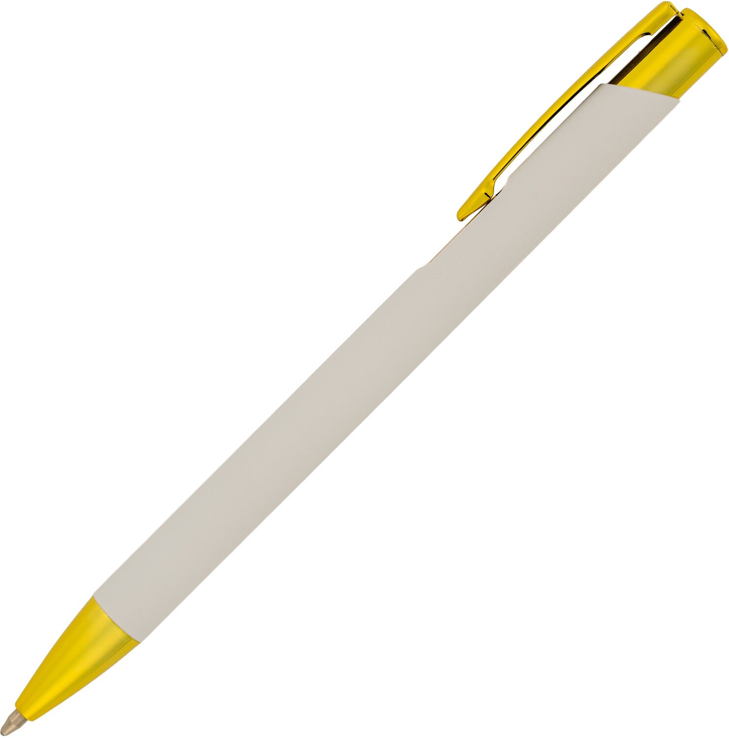 Długopis metalowy GLENDALE - elegancja w kolorze soft touch - Soft touch z nadrukiem logo | VEBI - zdjęcie 3