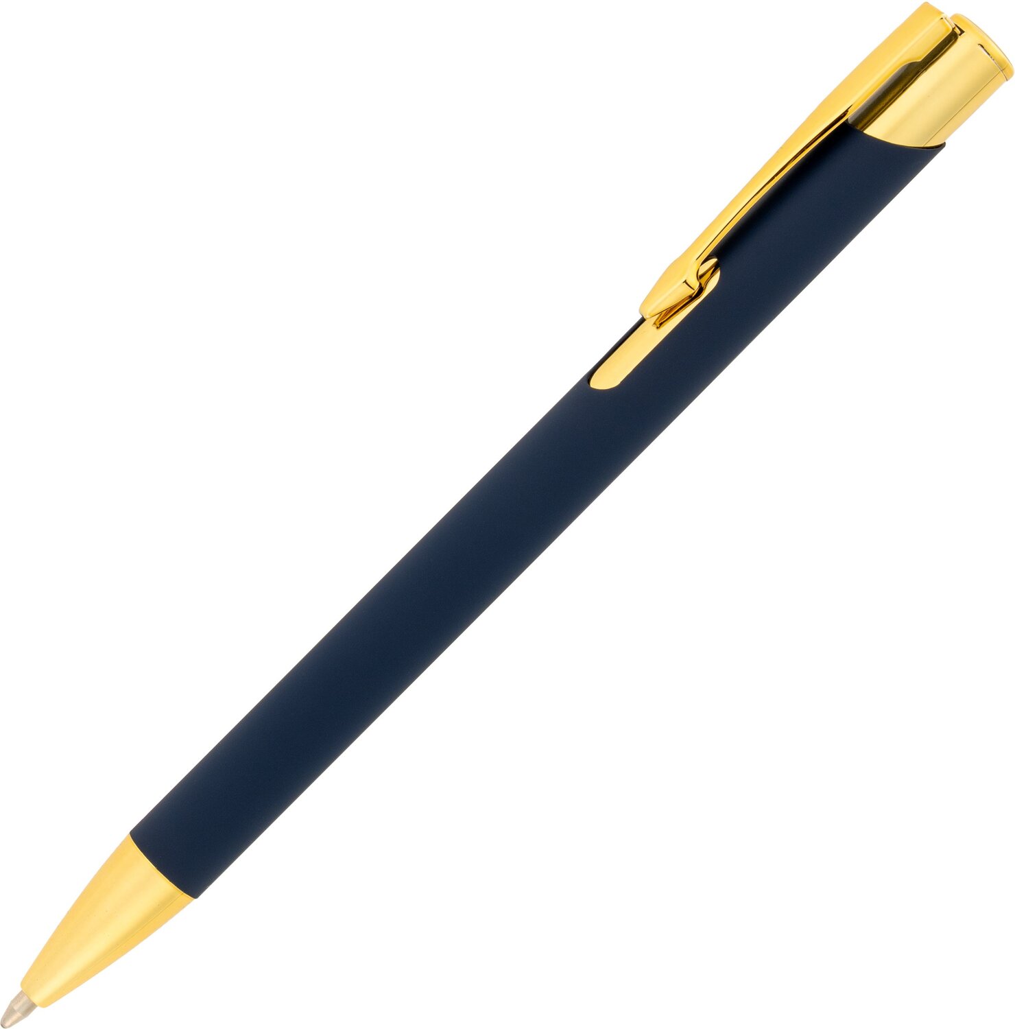 Długopis metalowy GLENDALE - elegancja w kolorze soft touch - Soft touch z nadrukiem logo | VEBI - zdjęcie 33